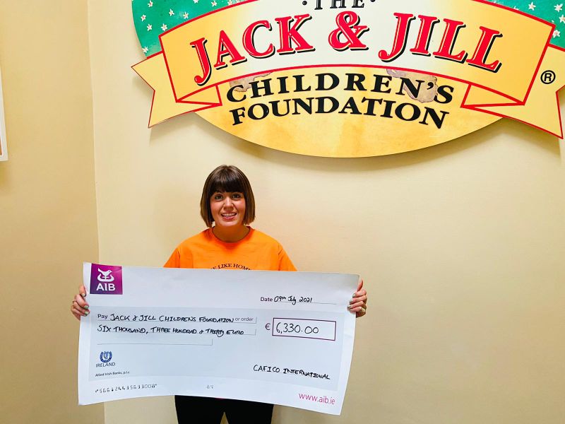 Donation to the Jack & Jill Foundation